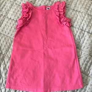 Janie and Jack Vibrant Pink Ruffle Dress